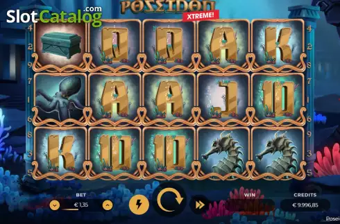 Οθόνη3. Poseidon Xtreme! Κουλοχέρης