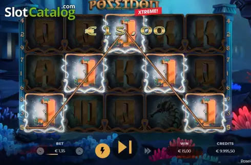 Οθόνη5. Poseidon Xtreme! Κουλοχέρης