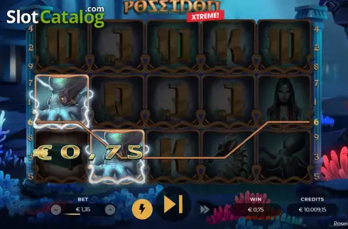 Οθόνη4. Poseidon Xtreme! Κουλοχέρης