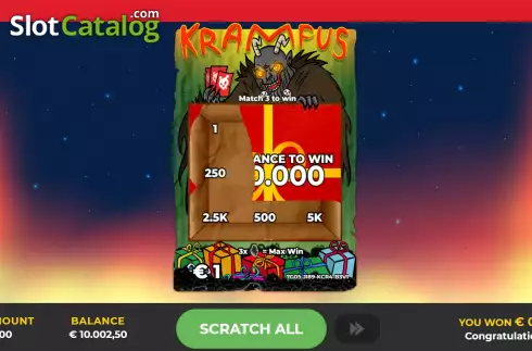Οθόνη4. Krampus Scratch Κουλοχέρης
