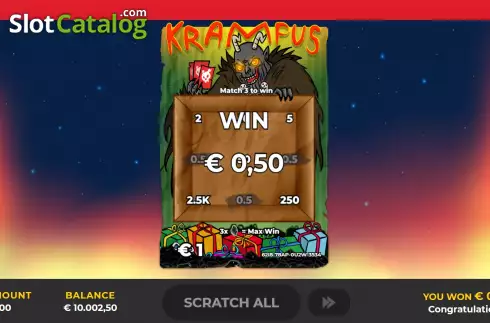 Οθόνη7. Krampus Scratch Κουλοχέρης