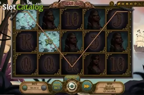 Οθόνη4. Calico Jack Κουλοχέρης