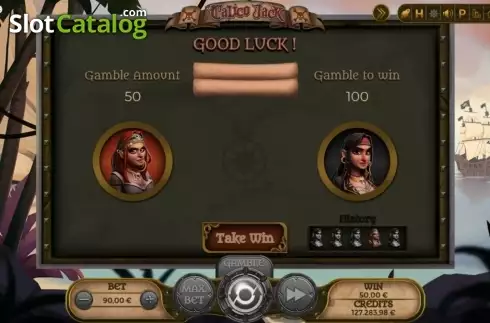 Οθόνη5. Calico Jack Κουλοχέρης