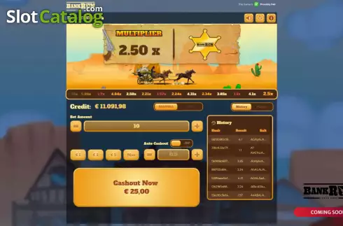 Οθόνη2. Bank Run (Spinmatic) Κουλοχέρης