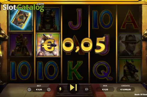 Οθόνη3. Ed Jones and Book of Bastet Deluxe Κουλοχέρης