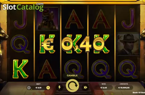 Οθόνη4. Ed Jones and Book of Bastet Deluxe Κουλοχέρης
