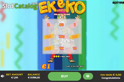 Οθόνη4. Ekeko Scratch Κουλοχέρης