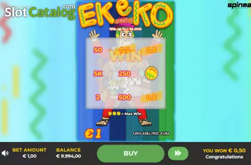 Οθόνη5. Ekeko Scratch Κουλοχέρης