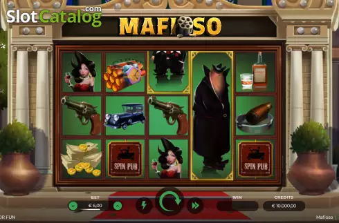 Οθόνη2. Mafioso Deluxe Κουλοχέρης 
