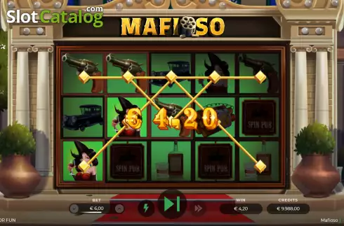 Οθόνη3. Mafioso Deluxe Κουλοχέρης 