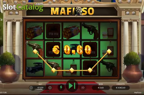 Οθόνη4. Mafioso Deluxe Κουλοχέρης 