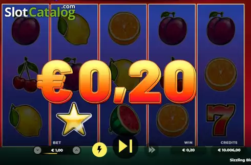 Οθόνη3. Sizzling Blaze Deluxe Κουλοχέρης