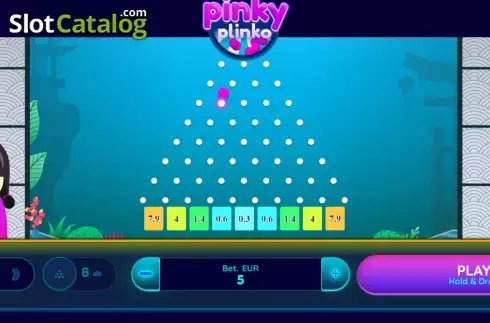 Οθόνη2. Pinky Plinko Κουλοχέρης