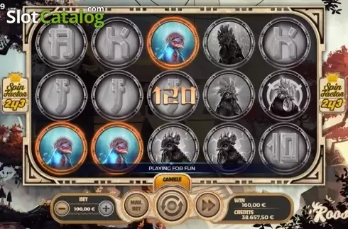 Οθόνη4. Rooster Κουλοχέρης
