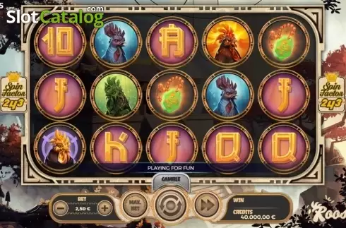 Οθόνη2. Rooster Κουλοχέρης