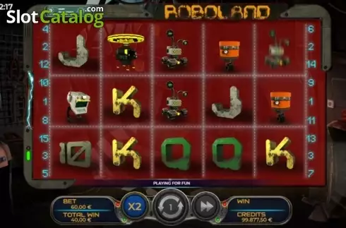 Οθόνη5. Roboland (Spinmatic) Κουλοχέρης