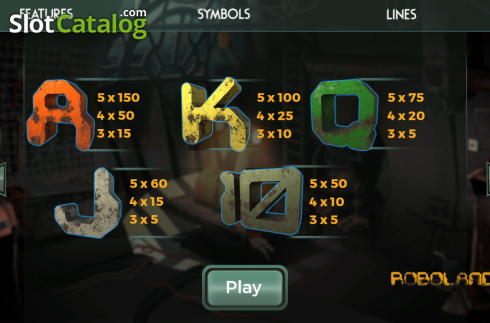 Οθόνη9. Roboland (Spinmatic) Κουλοχέρης