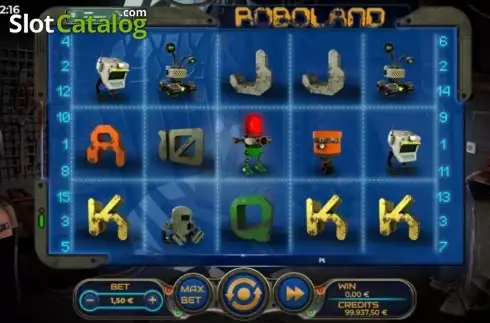 Οθόνη3. Roboland (Spinmatic) Κουλοχέρης
