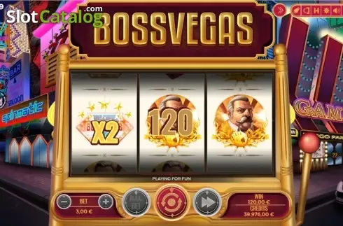 Οθόνη3. Boss Vegas Κουλοχέρης