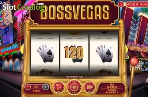 Οθόνη4. Boss Vegas Κουλοχέρης