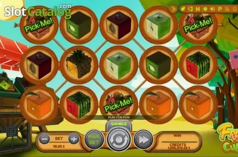 Οθόνη3. Fruit Cube Κουλοχέρης