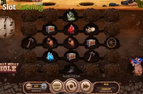 Οθόνη2. Holly Molly Hole Κουλοχέρης