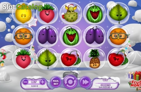Οθόνη3. Fruit Monster Christmas Κουλοχέρης