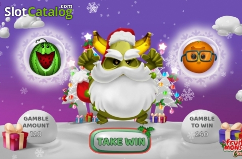 Οθόνη5. Fruit Monster Christmas Κουλοχέρης