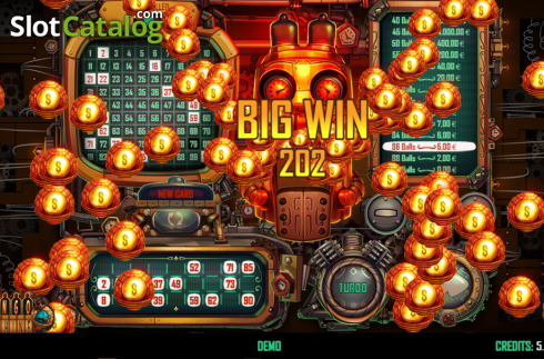 Οθόνη2. Bingo Machine Κουλοχέρης