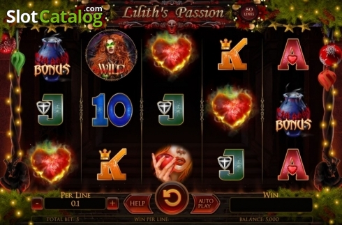 Οθόνη2. Lilith's Passion Christmas Edition Κουλοχέρης