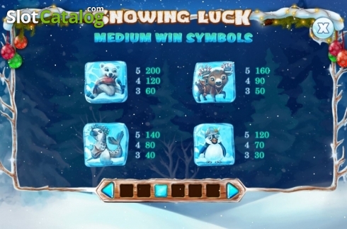 Οθόνη6. Snowing Luck Christmas Edition Κουλοχέρης 