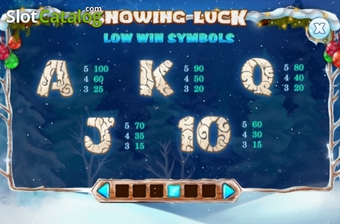Οθόνη7. Snowing Luck Christmas Edition Κουλοχέρης 