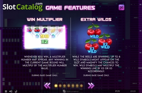 Οθόνη9. Fruits Deluxe (Spinomenal) Κουλοχέρης
