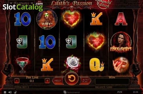 Οθόνη2. Lilith's Passion Enhanced Edition Κουλοχέρης