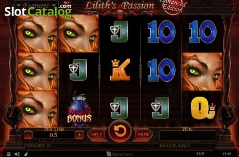 Οθόνη5. Lilith's Passion Enhanced Edition Κουλοχέρης