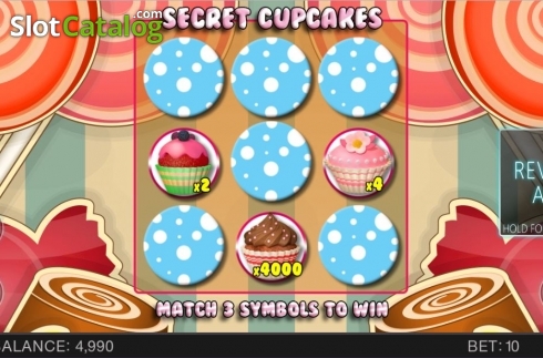 Οθόνη3. Secret Cupcakes Κουλοχέρης
