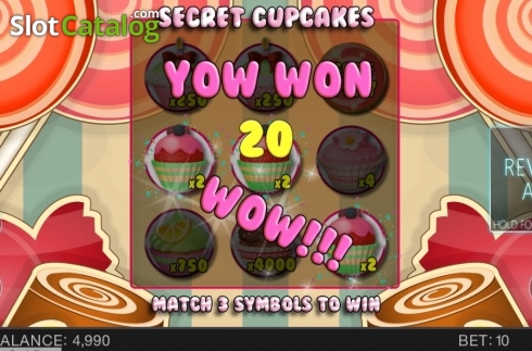 Οθόνη4. Secret Cupcakes Κουλοχέρης