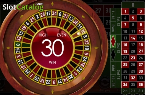 Οθόνη5. European Roulette (Spinomenal) Κουλοχέρης 