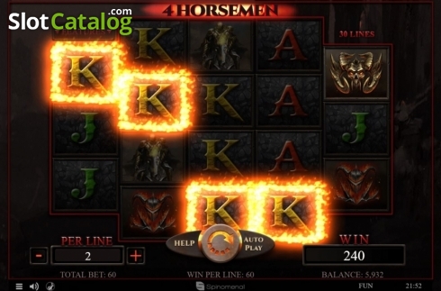 Οθόνη5. 4 Horsemen Κουλοχέρης