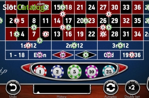 Οθόνη2. European Roulette VIP (Spinomenal) Κουλοχέρης