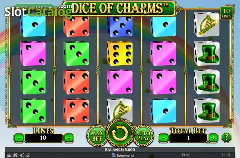 Οθόνη2. Dice of Charms Κουλοχέρης