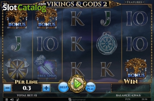 Οθόνη9. Vikings and Gods 2 Κουλοχέρης