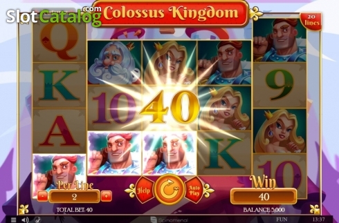 Οθόνη3. Colossus Kingdom Κουλοχέρης