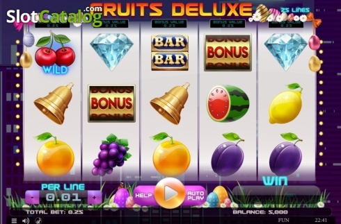 Οθόνη2. Fruits Deluxe Easter Edition Κουλοχέρης