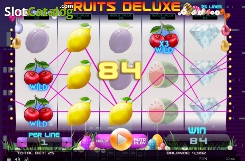 Οθόνη4. Fruits Deluxe Easter Edition Κουλοχέρης