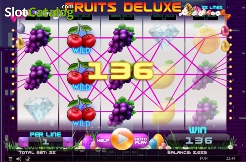 Οθόνη5. Fruits Deluxe Easter Edition Κουλοχέρης