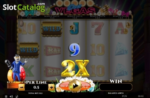 Οθόνη3. Lemur Does Vegas Easter Edition Κουλοχέρης