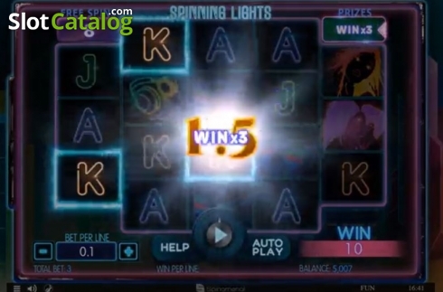 Οθόνη4. Spinning Lights Κουλοχέρης