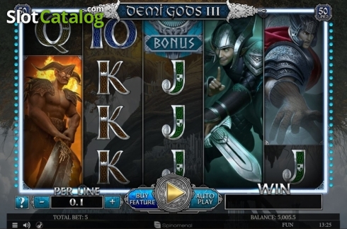 Οθόνη2. Demi Gods III Κουλοχέρης