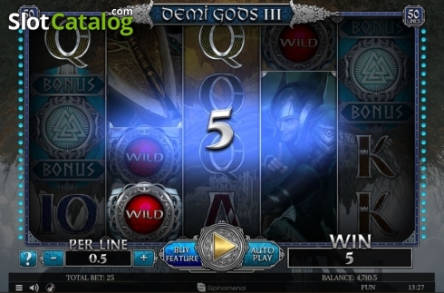 Οθόνη3. Demi Gods III Κουλοχέρης